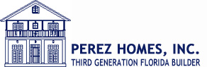 Custom Home Builder Sarasota – Perez Homes Logo